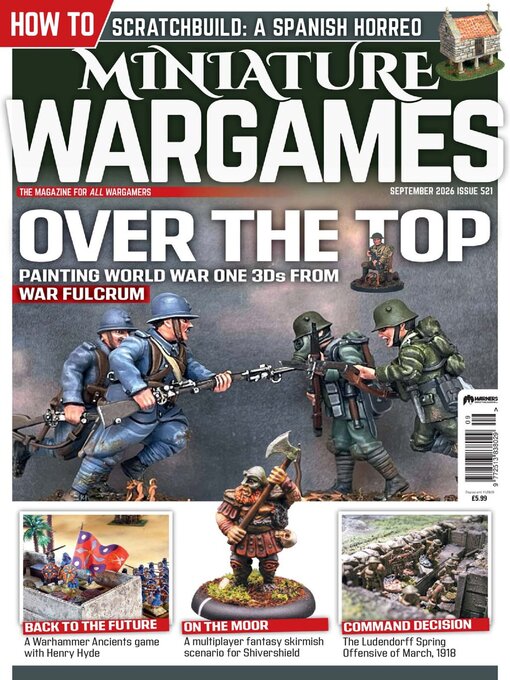 Cover image for Miniature Wargames